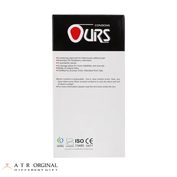کاندوم اورز مدل Sensitive بسته 12 عددی
