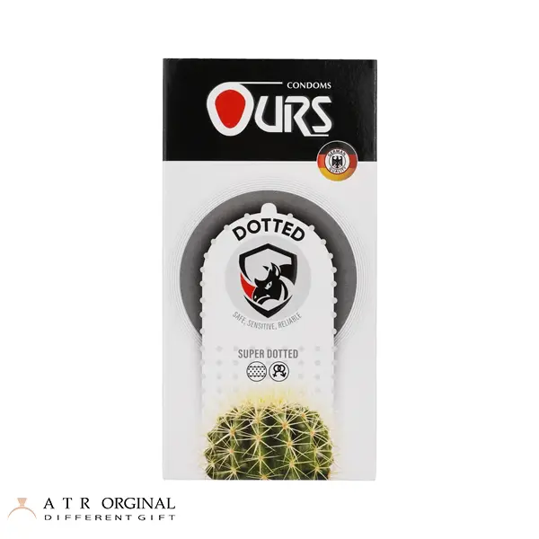 کاندوم اورز مدل Dotted بسته 12 عددی