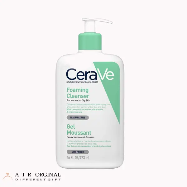 فوم شستشو صورت سراوی پوست نرمال تا چرب