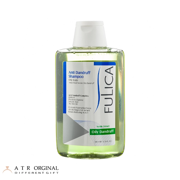 شامپو ضد شوره مخصوص شوره و پوست سر چرب فولیکا حجم 200میلی لیتر