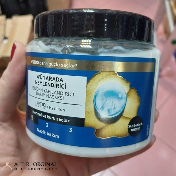 ماسک مو گلیس مرطوب‌کننده 4 کاره مناسب مو‌های معمولی و خشک