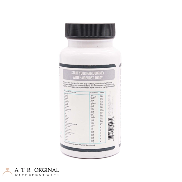 کپسول هیربرست آقایان (قرص رشد مو آقایان هیربرست)