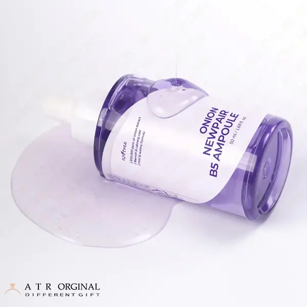 سرم آمپولی ضد لک پیاز بی 5 بنفش ایزنتری