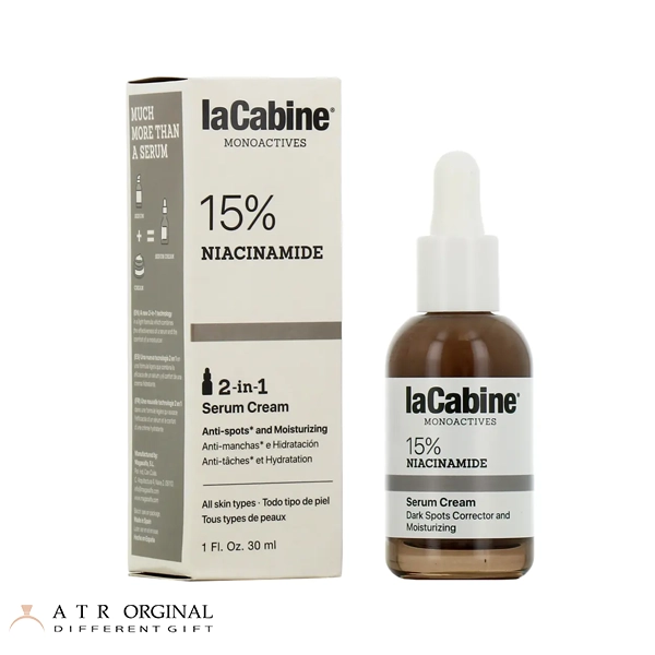 سرم کرمی نیاسینامید 15% لاکابین ضد جوش آبرسان ضد لک