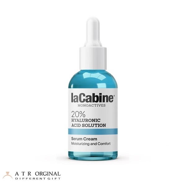 سرم کرمی هیالورونیک اسید 20% لاکابین آبرسان و مرطوب کننده قوی