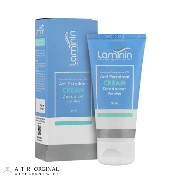 کرم ضد تعریق مردانه لامینین حجم 50 میلی لیتر