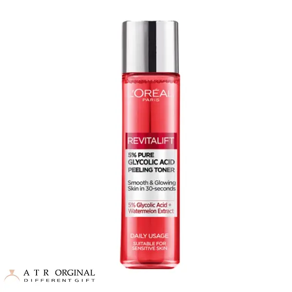 تونر لایه بردار روشن کننده و ضدلک حاوی گلیکولیک اسید لورال