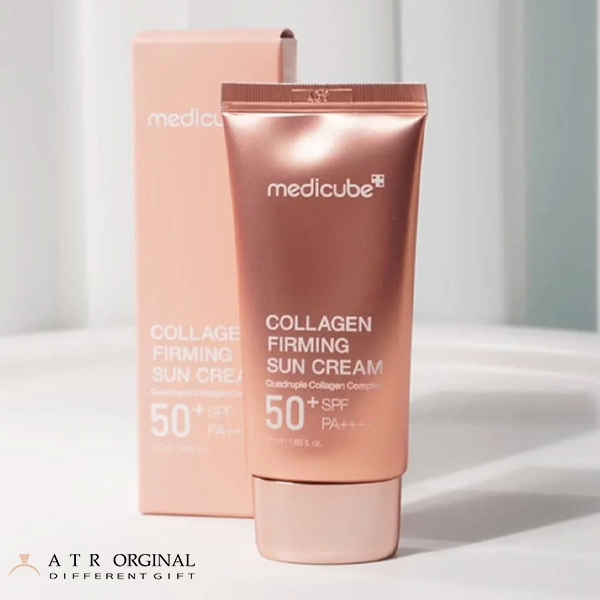 کرم ضد آفتاب کلاژن مدی کیوب Medicube سفت کننده و ضد چروک