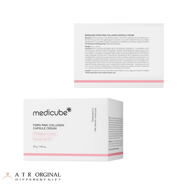کرم کپسولی کلاژن و PDRN مدی‌کیوب حجم 50 میلی لیتر