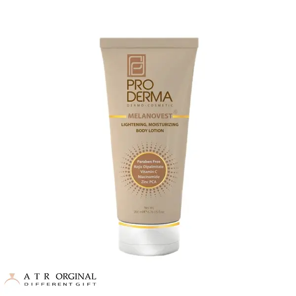 لوسیون بدن روشن کننده ملانو وست پرودرما