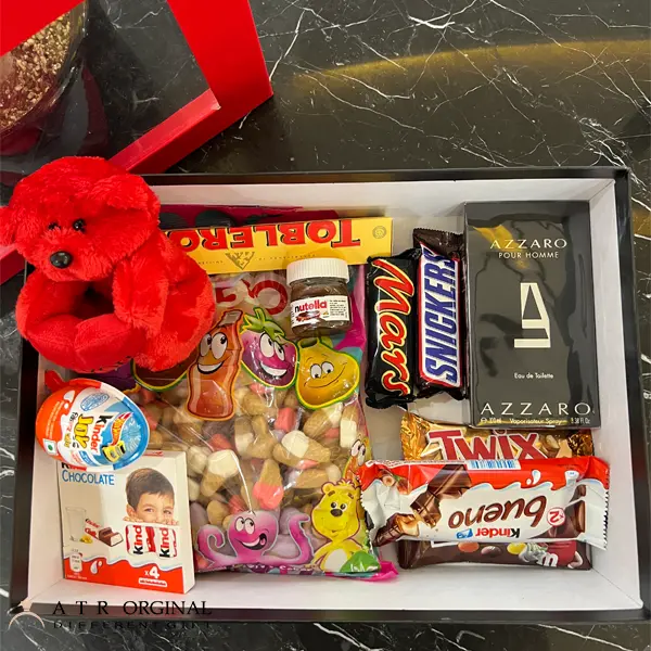 باکس هدیه مردانه عطر آزارو پور هوم