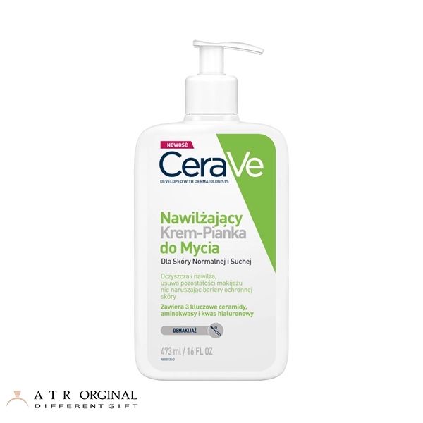 فوم کرم پاک کننده مرطوب کننده سراوی