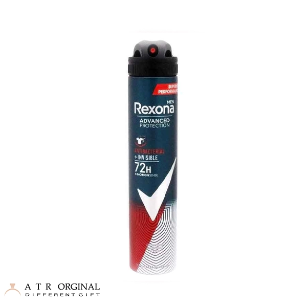 اسپری زیر بغل مردانه 72ساعته مدل ANTIBACTERIAL+INVISIBLE رکسونا