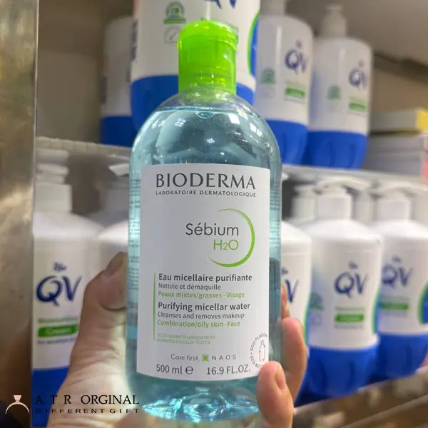 مایع پاک کننده آرایش سبیوم اچ دو او پوست چرب بایودرما