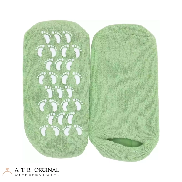 جوراب سیلیکونی ترمیم ترک پا وارداتی ( جعبه دار پک اصلی )