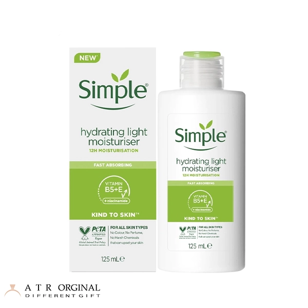 کرم مرطوب‌کننده و آبرسان سیمپل مدل لایت