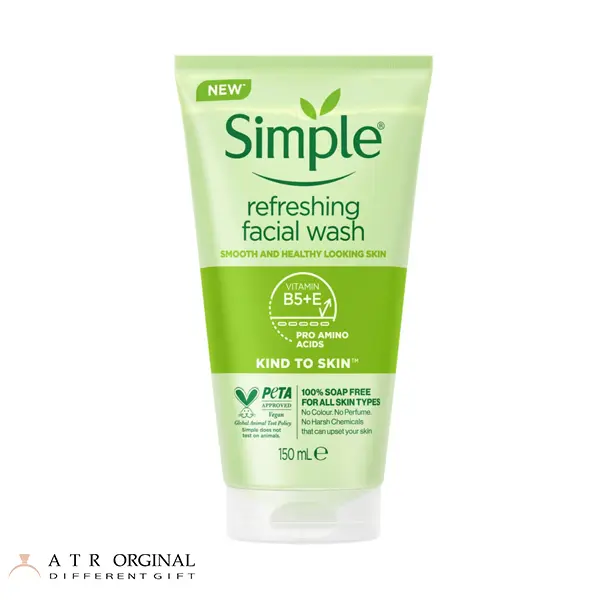 ژل شستشوی صورت سیمپل مدلRefreshing حجم 150میلی لیتر
