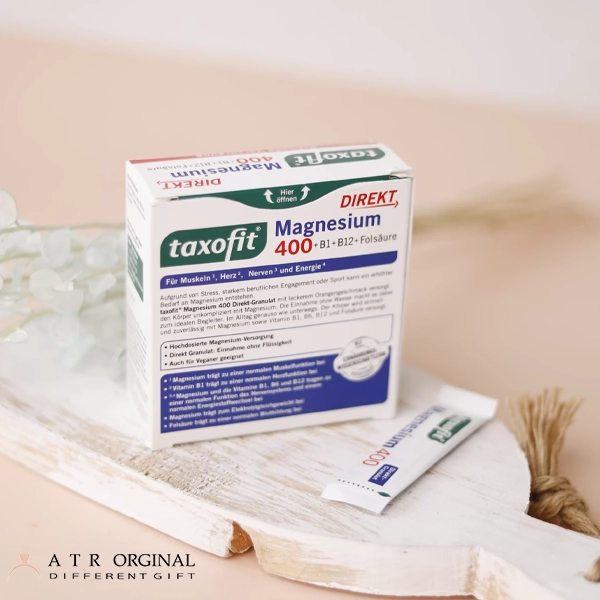 پودر منیزیم ۴۰۰ و ویتامین گروه ب تاکسوفیت