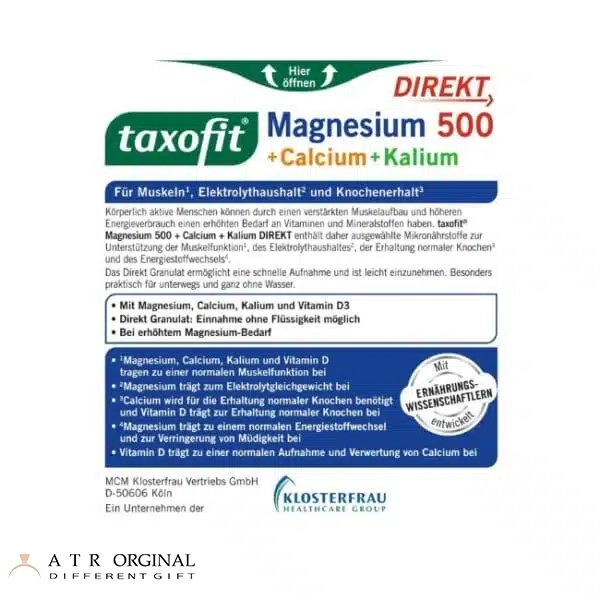 منیزیم 500 + کلسیم تاکسوفیت