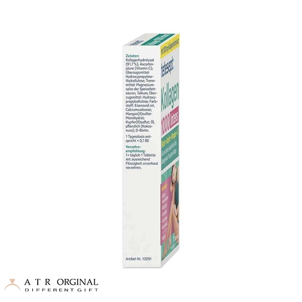 قرص کلاژن 1000 و بیوتین تتسپت 30 عدد