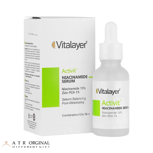 سرم ضد جوش ویتالیر مدل Activit مناسب پوست چرب حجم 30 میلی لیتر