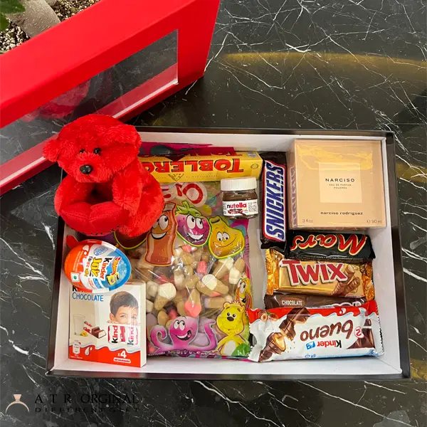 باکس هدیه زنانه عطر نارسیسو رودریگز نارسیس پودری