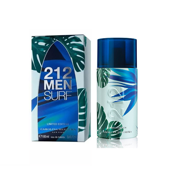 عطر کارولینا هررا 212 سورف مردانه ادوتویلت 100 میل