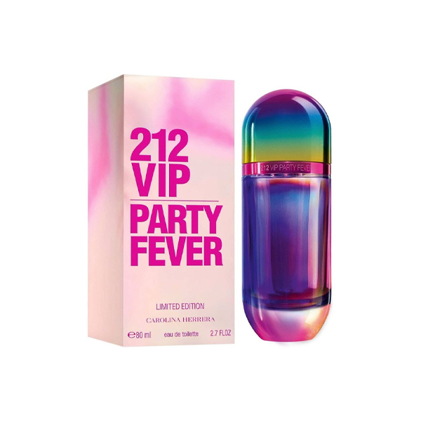 عطر کارولینا هررا 212 وی آی پی پارتی فیور زنانه ادوتویلت 80 میل